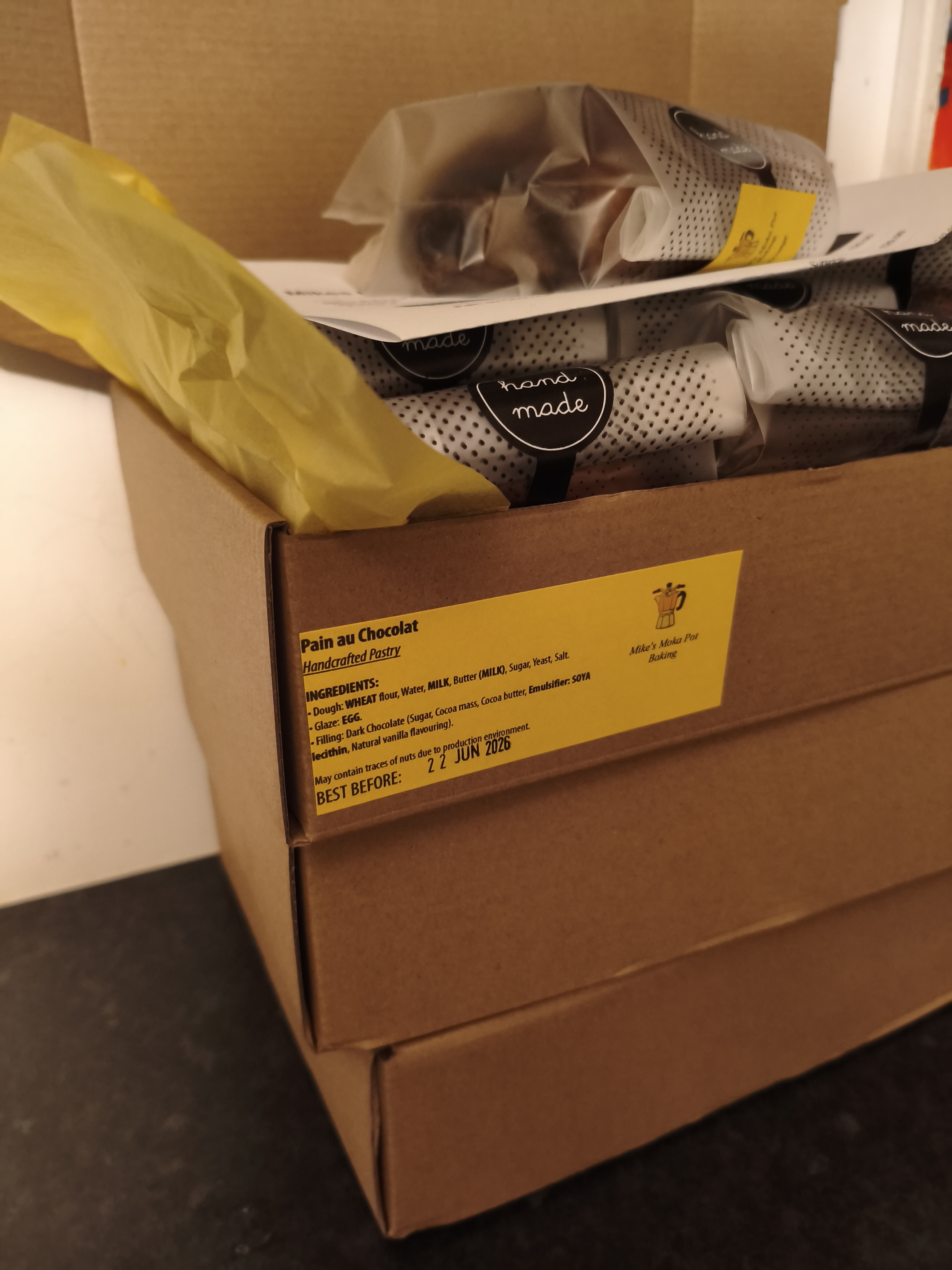 Branded MMP Baking delivery box
